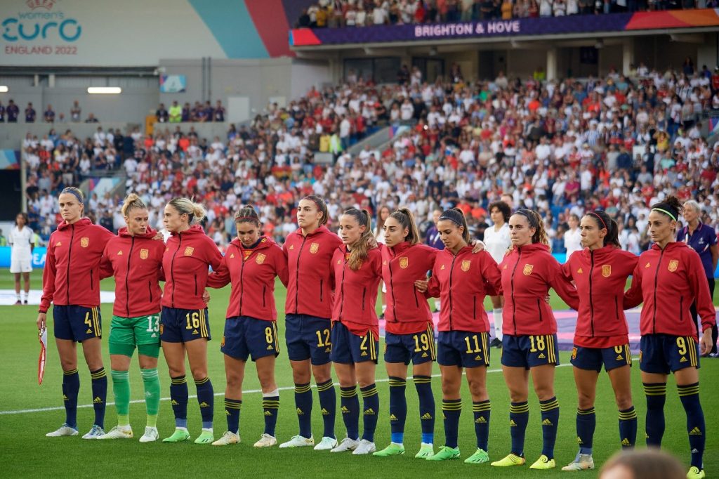 Đội tuyển nữ Tây Ban Nha cũng là một trong những đội bóng mạnh 